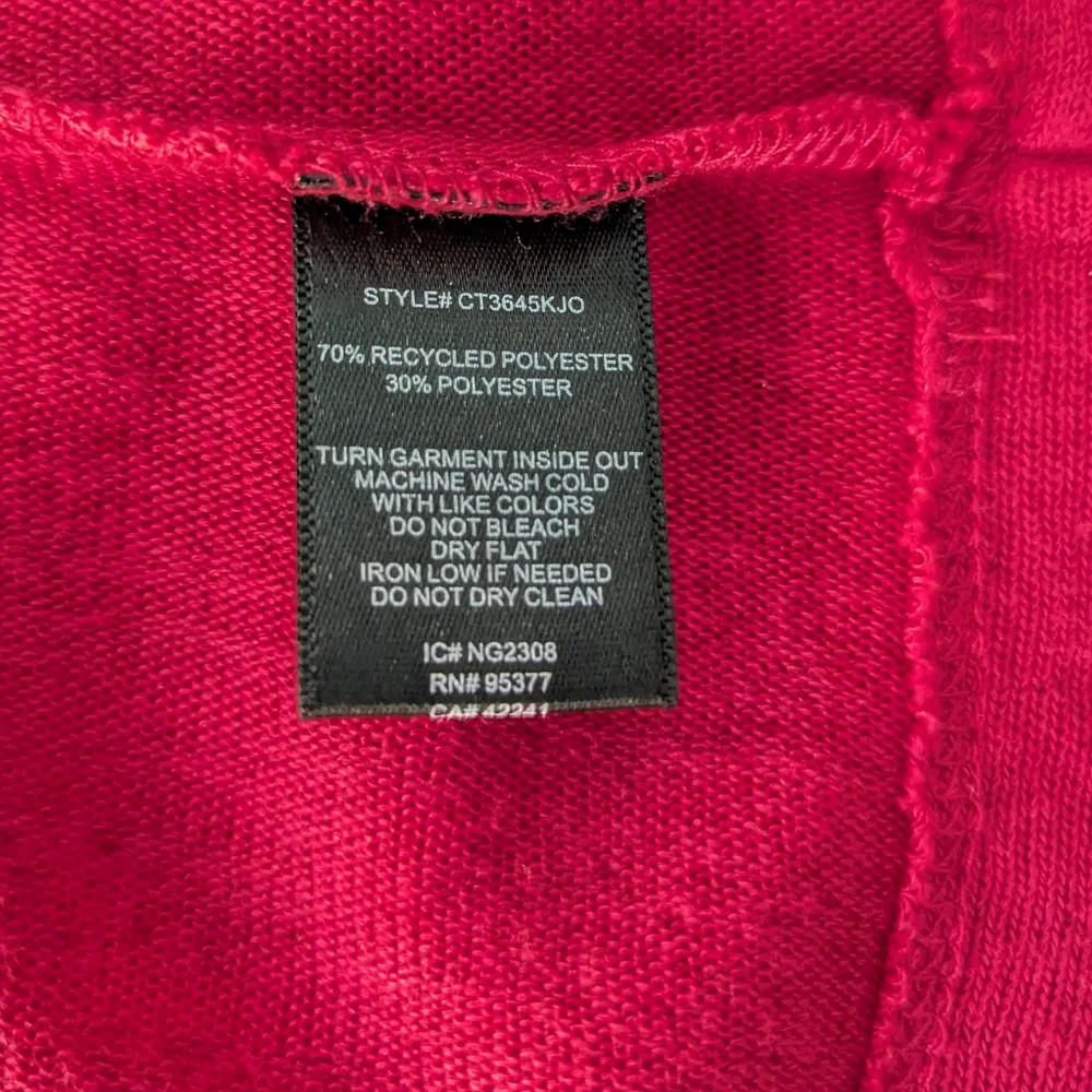 NEW Sanctuary Women's Medium Knotted Side Thin Knit Top Sweater Pink - Picture 6 of 9